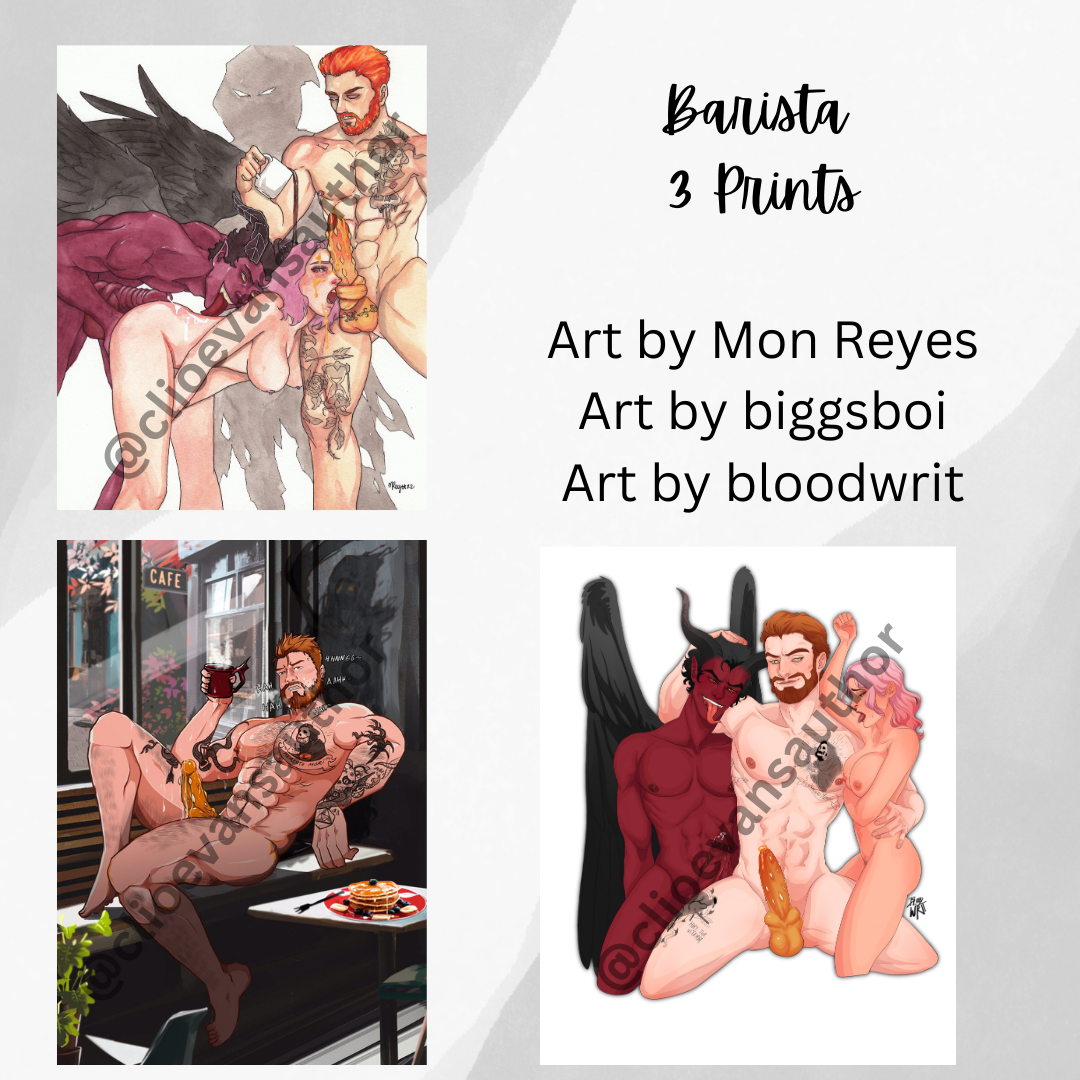 Creature Cafe NSFW Print: Books 1-10