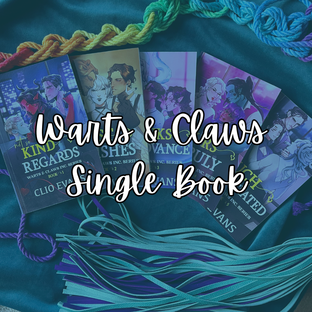 Warts & Claws Series Single Book- Signed Paperback + Sticker