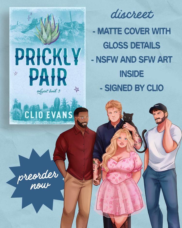 Prickly Pair Deluxe Paperback- Signed with NSFW and SFW Art Inside