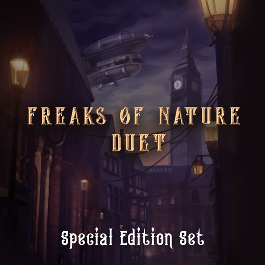 Freaks of Nature Duet Special Editions HARDCOVER + DUSTJACKETS (Preorder open until June 17th)