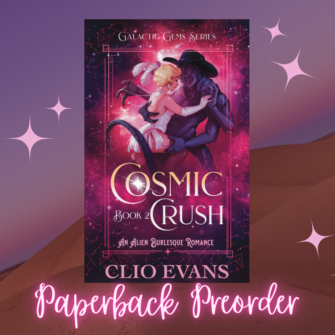 Cosmic Crush- Signed Paperback, NSFW art, and sticker Preorder