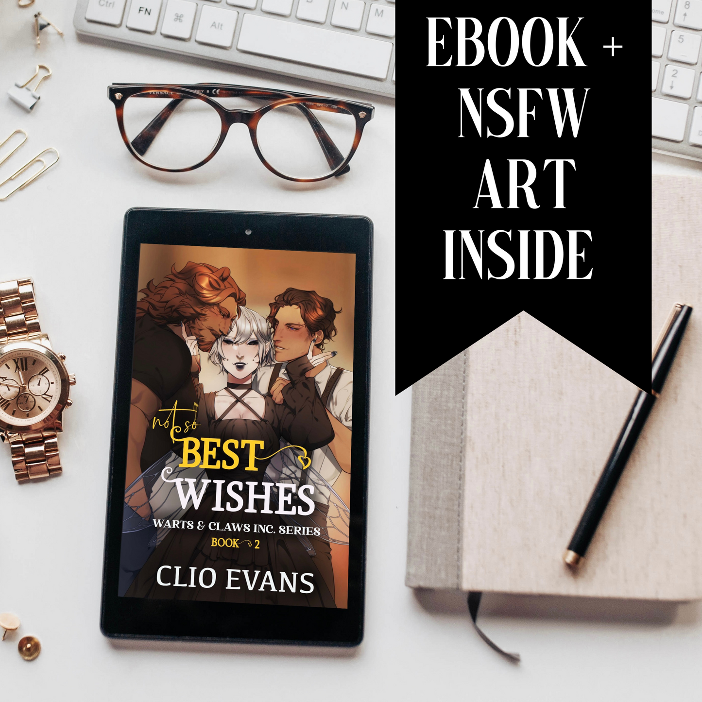 ULTIMATE EBook + NSFW Art Bundle: Warts & Claws Inc. Series