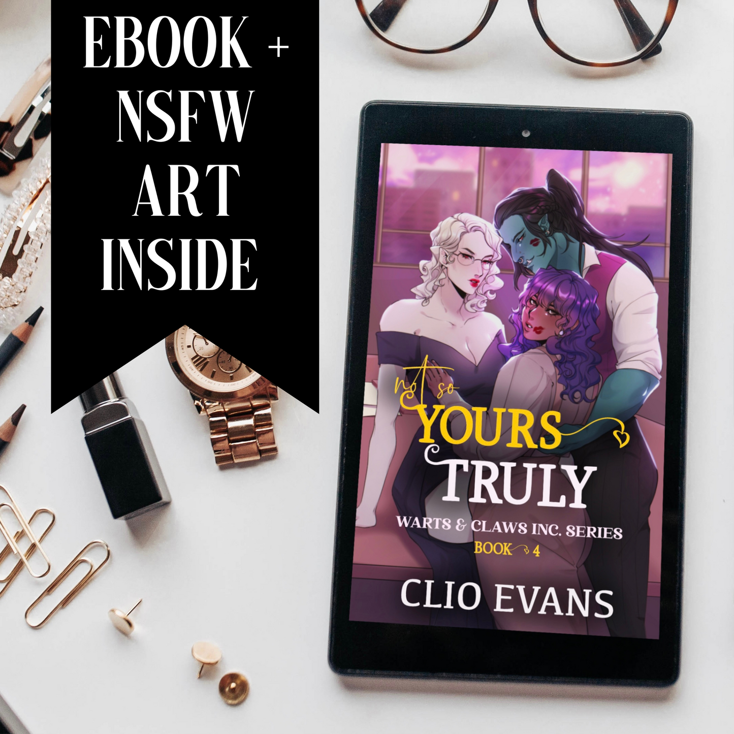 ULTIMATE EBook + NSFW Art Bundle: Warts & Claws Inc. Series