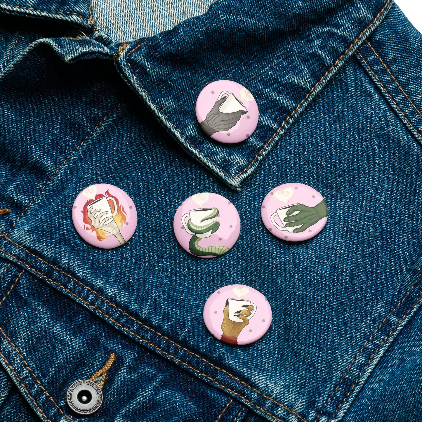 Creature Cafe Pins (6-10)