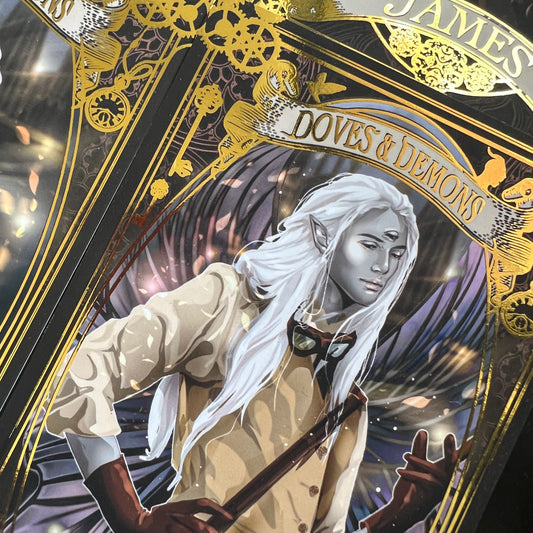 Doves & Demons Gold Foil Character Set