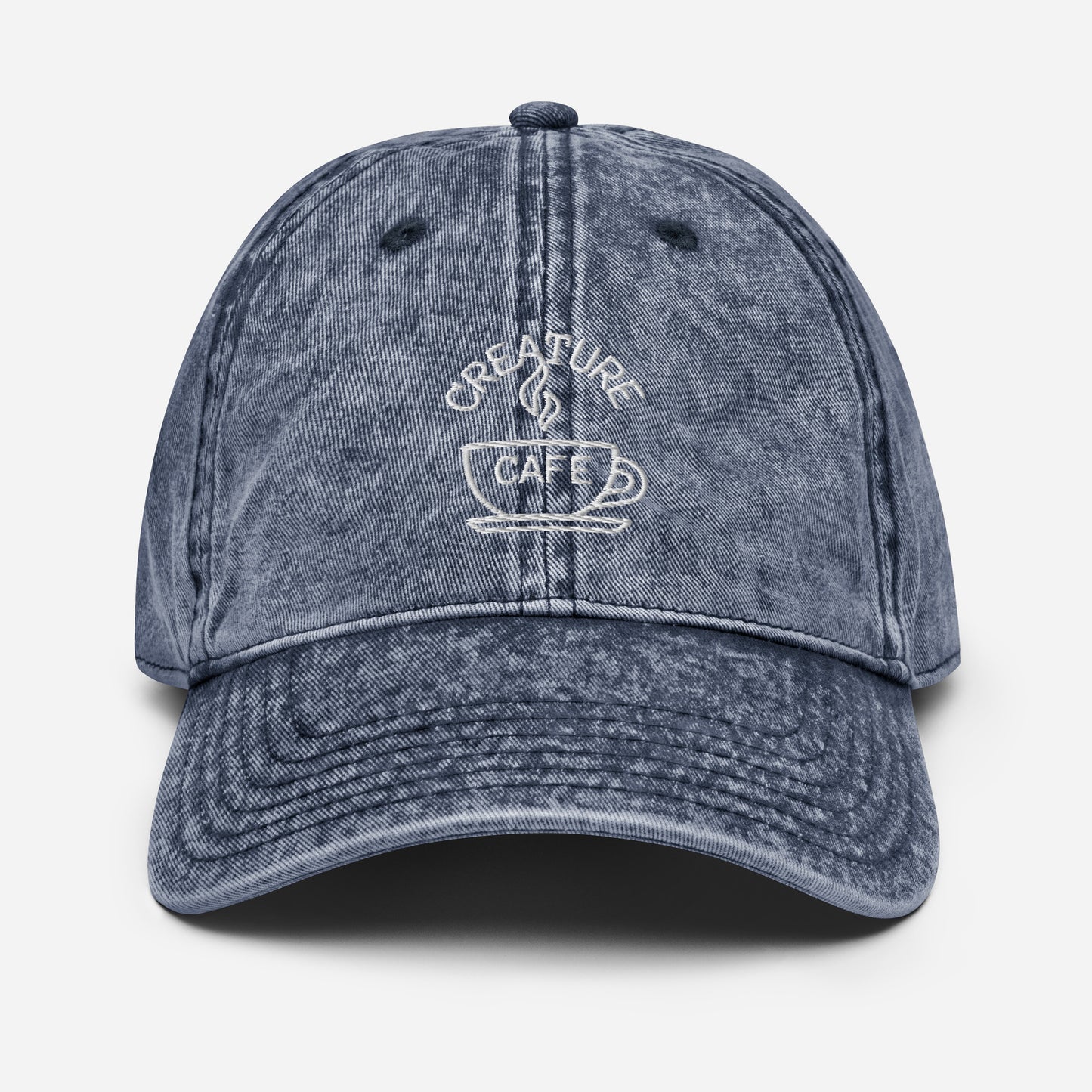 Creature Cafe Vintage Cotton Twill Cap
