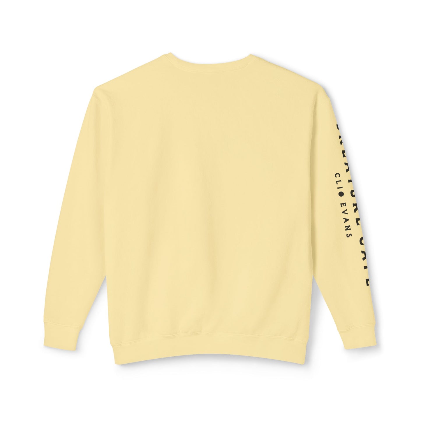 Creature Cafe Menu Lightweight Crewneck Sweatshirt