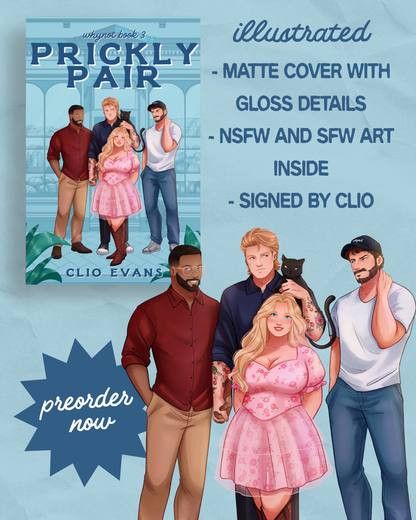 Prickly Pair Deluxe Paperback- Signed with NSFW and SFW Art Inside