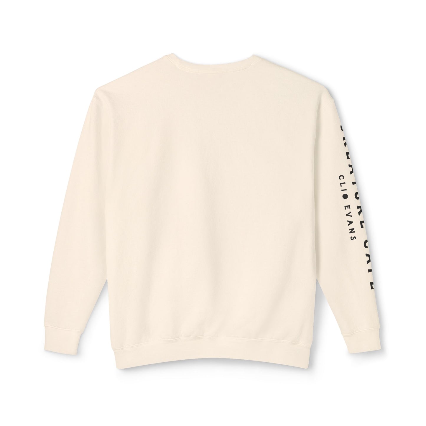 Creature Cafe Menu Lightweight Crewneck Sweatshirt