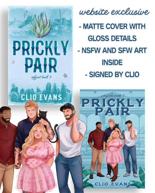 Prickly Pair Deluxe Paperback- Signed with NSFW and SFW Art Inside