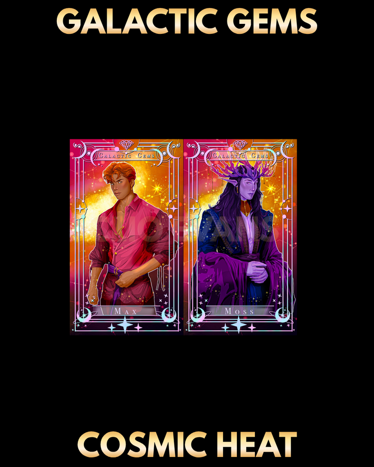 Foil Character Card Packs (art by @jemlic_c)
