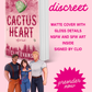 Cactus Heart Deluxe Paperback- Signed with NSFW and SFW Art Inside