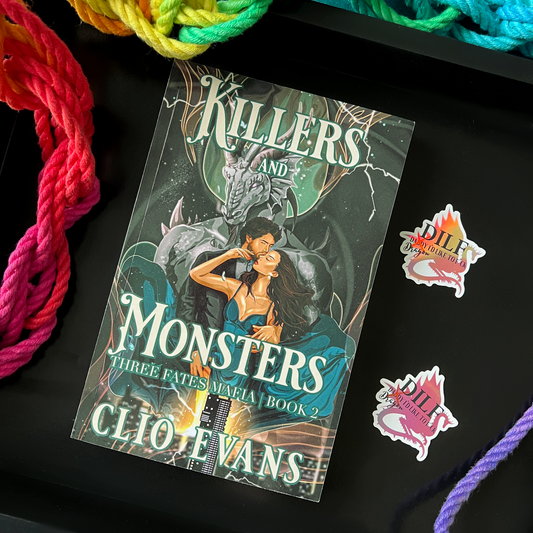 Killers & Monsters- Signed Paperback + Sticker