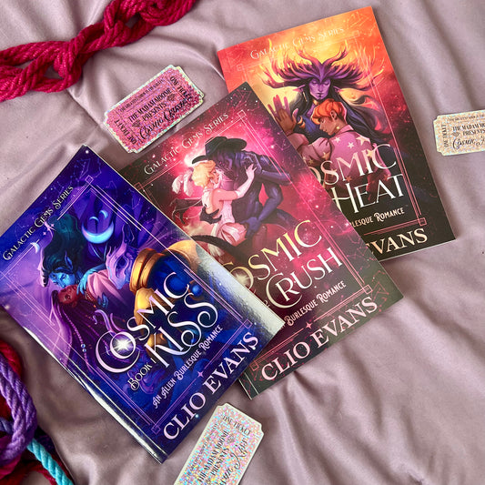 (Closing 6/20) Galactic Gems- Books 1-3 Signed Paperback + Prints Bundle