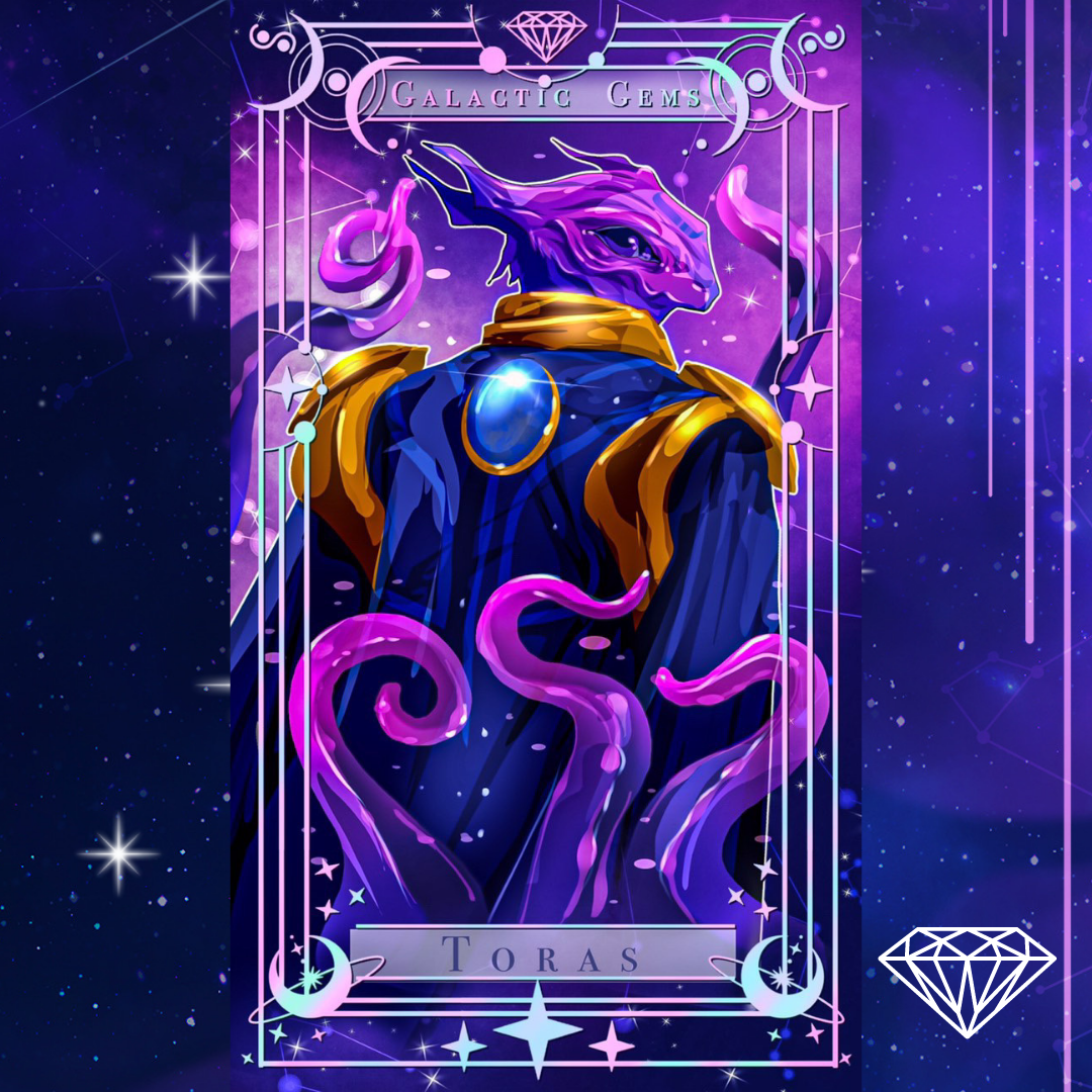 Cosmic Kiss Holographic Foil Character Set- Preorder