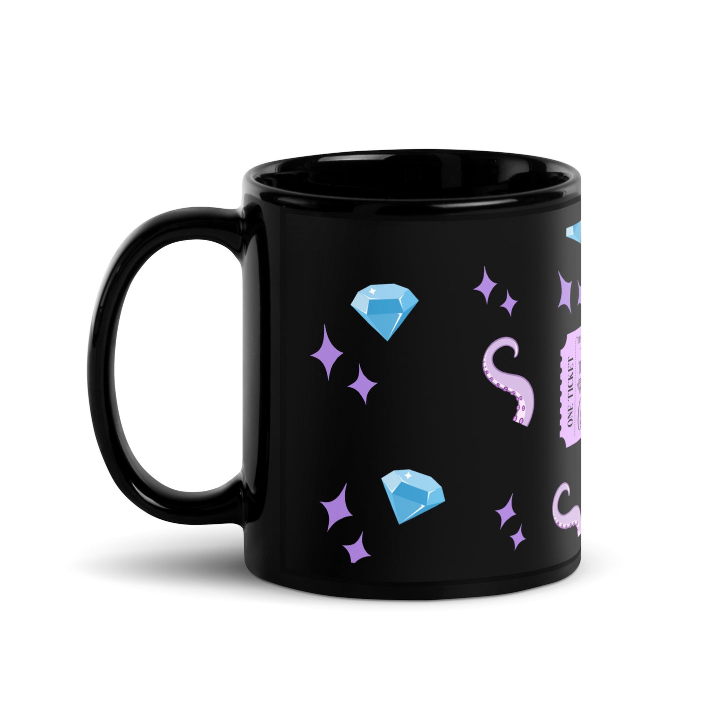 Cosmic Kiss Glossy Mug
