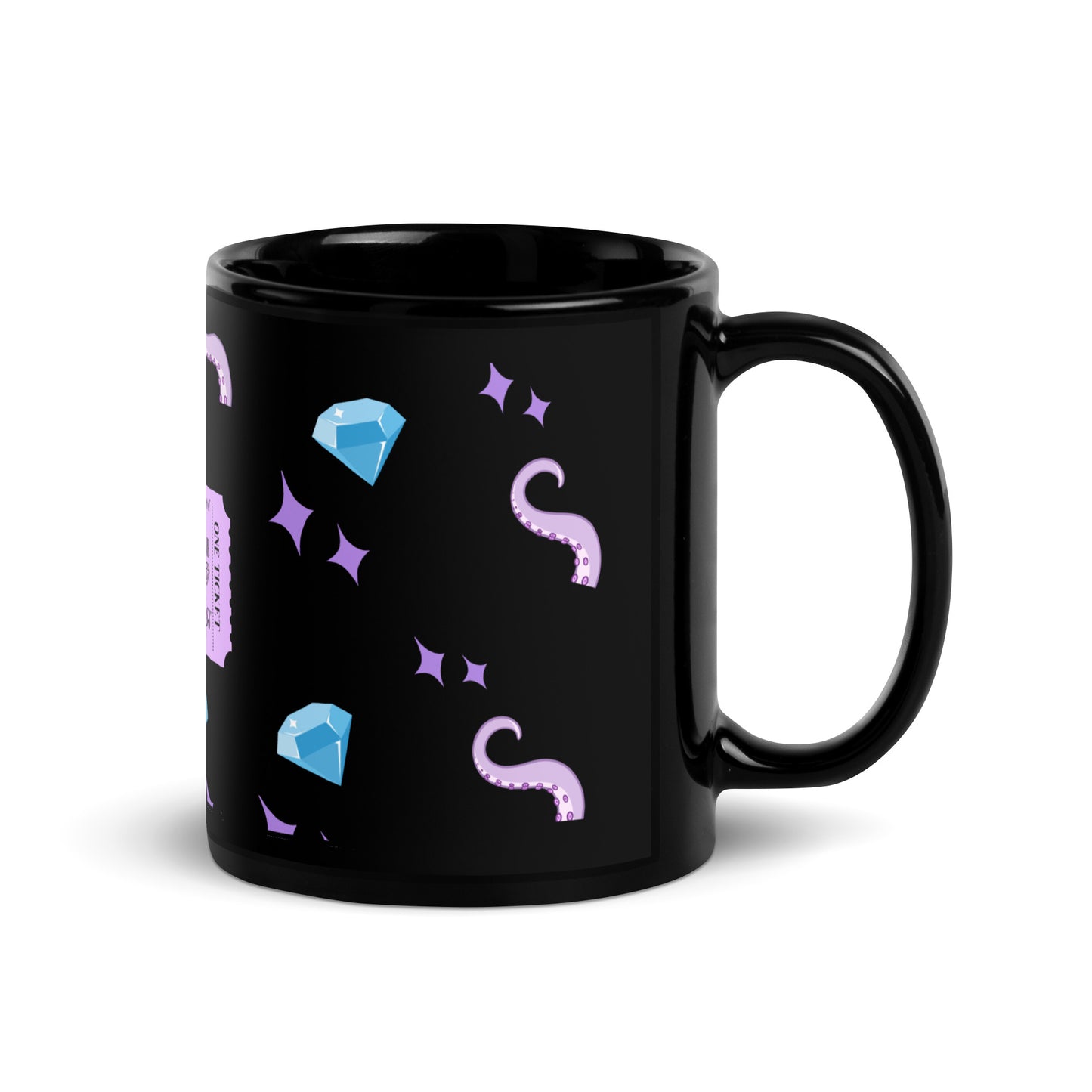 Cosmic Kiss Glossy Mug