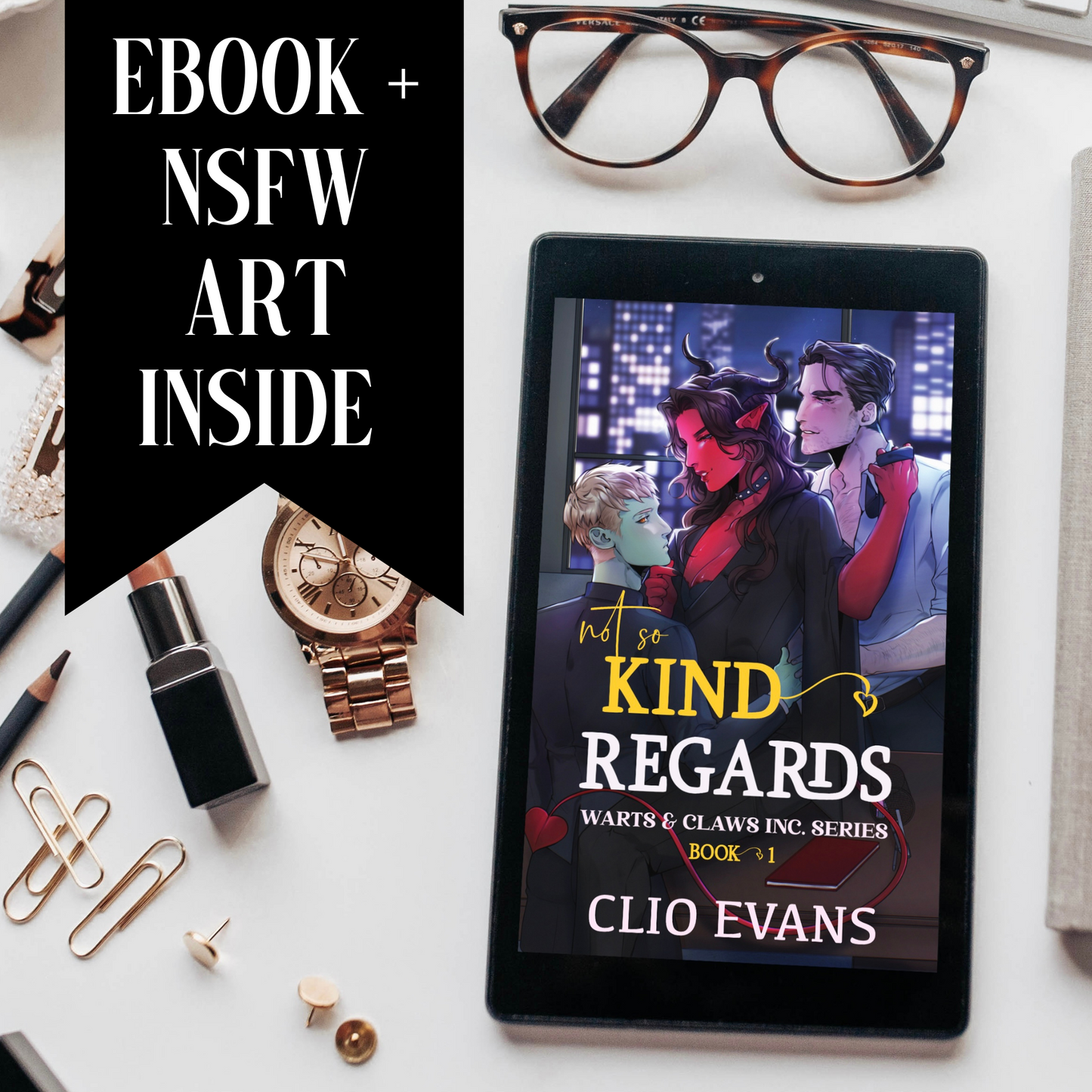 Not So Kind Regards (Ebook + NSFW Art Inside) Warts & Claws Inc. Series Book 1