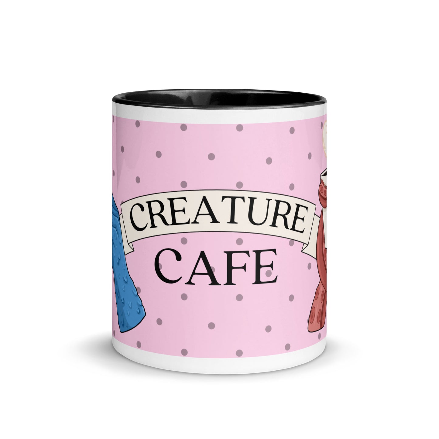 Creature Cafe Mug (Dragon + Tentacles)