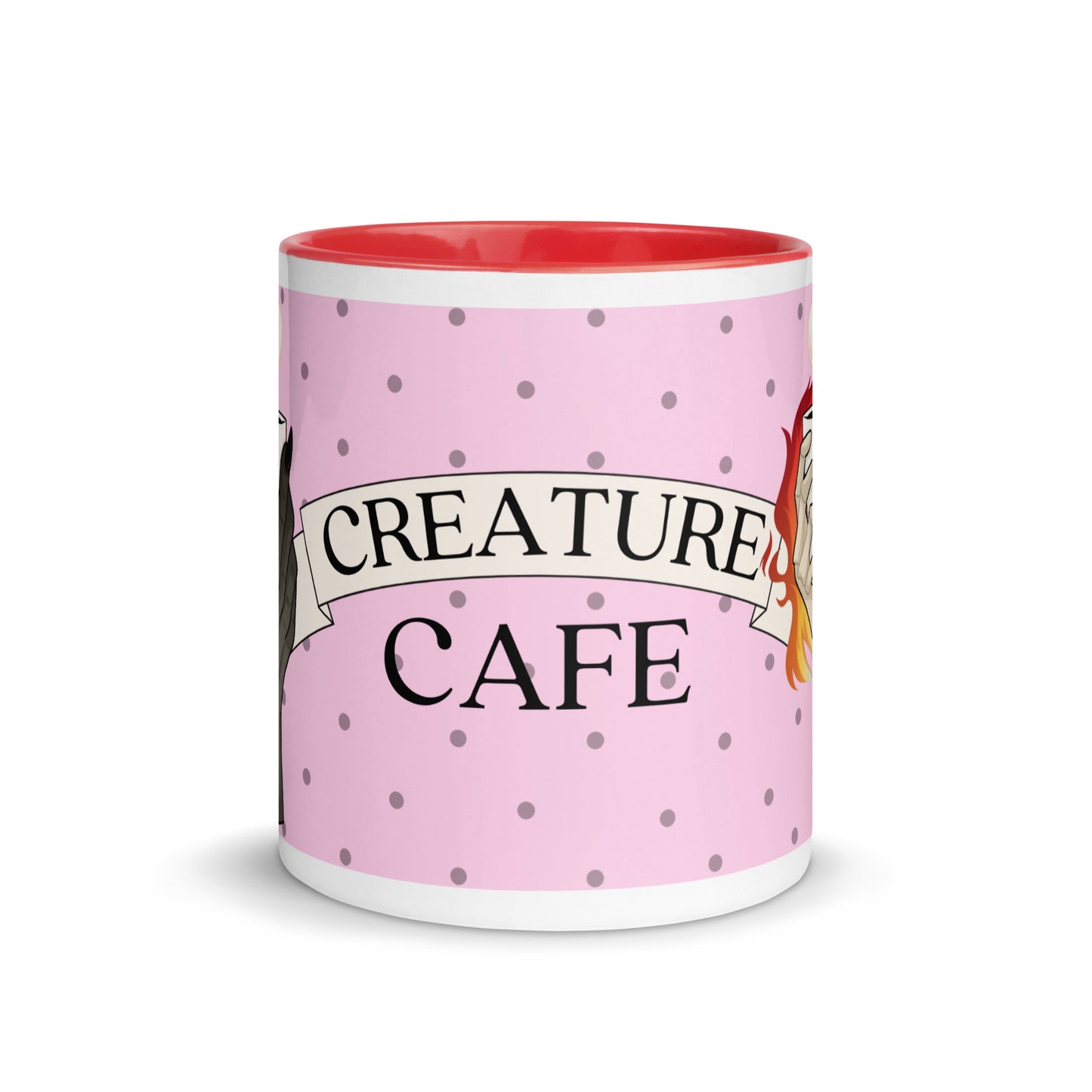 Creature Cafe Mug (Fallen Angel + Grim Reaper)