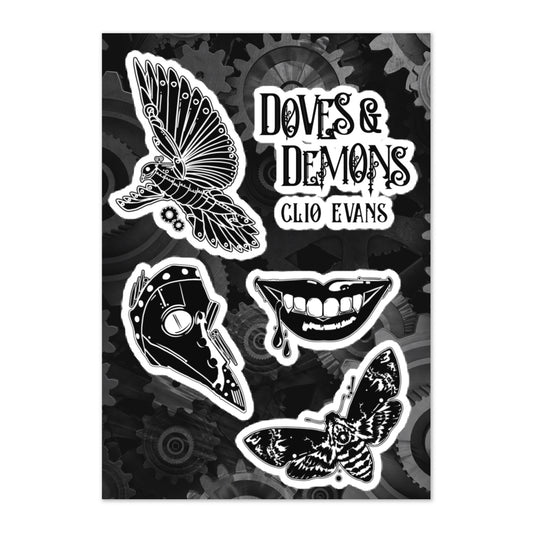 Doves & Demons Sticker Sheet