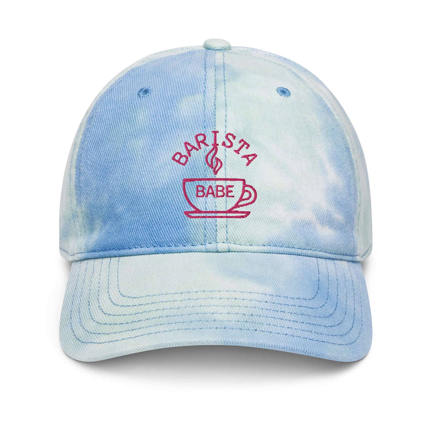 (Summer Collection) Barista Babe Tie dye hat
